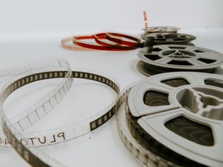 Film reels used in archival preservation